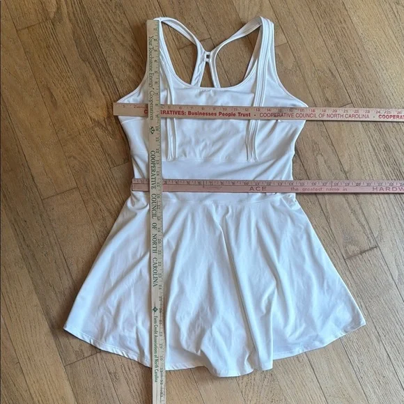 Tennis Dress, white, size medium - Picture 4 of 9